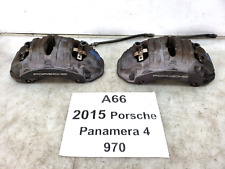  10-16 Oem Porsche Panamera 970 Front Left Right Brembo Brake Calipers Set Of 2
