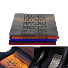 Recaro Jdm Fabric Cloth For Car Seat Coverdoor Panelarmrest Decoration Diy