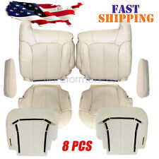 Driver Passenger Leather Seat Cover Foam Cushion Fits 2002 Cadillac Escalade