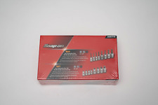Snap-on Tools 16pc Sae Combination 14 38 Dr Ball Stubby Hex Bit Socket Set