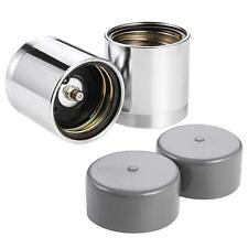 2x Bearing Protectors Grease Wheel Hub 1.98 W Dust Cap Cover For Trailer Boat