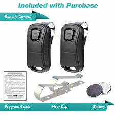 2 For Genie G1t-bxr Intellicode 1 Button Mini Keychain Garage Door Remote