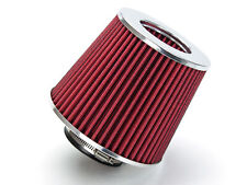 3.5 Inches 89 Mm Cold Air Intake Cone Replacement Filter 3.5 New Red Toyota
