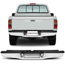 New Chrome - Complete Rear Steel Bumper For Toyota Tacoma Pickup 1995-2004