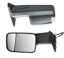 Set2 Power Heated Mirrors Tow For Dodge Ram 1500 2500 3500 Wled Signal