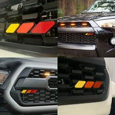 3-color Front Grille Emblem Badge Decor For Toyota Tundra 4runner Tacoma Trd Pro