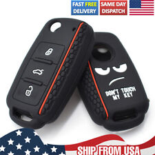 For Volkswagen Beetle Jetta Golf Polo Silicone Remote Key Shell Case Fob Cover