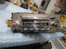 61-e62 Corvette Wonderbar Radio--original Delco Gm-wknobs-prof Restored--ncrs