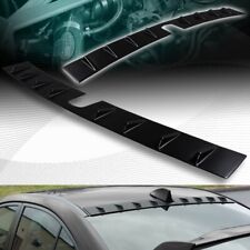 Black Rear Roof Shark Fin Style Vortex Spoiler Wing Fit 15-21 Subaru Wrx Sti