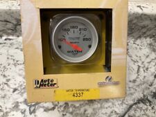 Auto Meter 4337 Ultra-lite Electric Water Temp Temperature Gauge 2-116