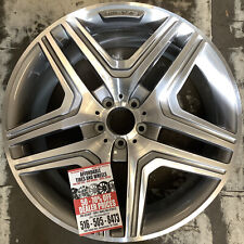 Mercedes Ml63 2009 10 11 2012 85114 Aluminum Oem Wheel Rim 21 X 10 Cnc Charcoal