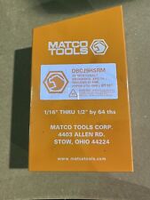 Matco Tools Hyper-step Drill Bit Set Dbc29hsrm
