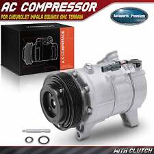 Ac Compressor With Clutch For Chevrolet Impala Equinox Gmc Terrain Xts Lacrosse