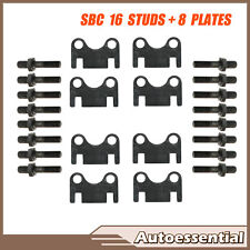 Sbc Small Block Chevy 262 265 Push Rod Guide Plates And 38 Rocker Arm Studs Kit
