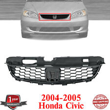 Grille Assembly Black For 2004-2005 Honda Civic Coupe