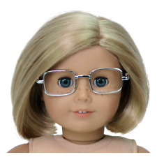 Square Silver Wire-rimmed Glasses 18 Doll Clothes For American Girl Dolls