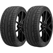 Qty 2 25545zr18 Nitto Nt555 G2 103w Xl Black Wall Tires
