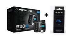 Compustar Cs2wq900as Car Remote Start And Alarm Lcd Remote Blade-al Bypass