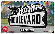Hot Wheels 2023 Boulevard Premium 25 Car Box Set  In Hand Sealed Case
