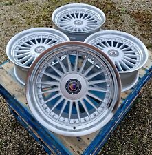 New 18 Inch 5x112 Alpina Style Stance Deep Dish Silver Wheels For Mb Bmw Audi X4