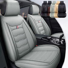 For Chevrolet Silverado Gmc 1500 2500hd 3500hd Car Seat Cover 5 Seats Pu Leather