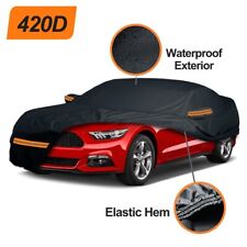 420d Custom Fit Ford Mustang Gt Car Cover 100 Waterproof All-weather Outdoor
