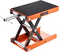 Motorcycle Lift 1100 Lbs Motorcycle Scissor Lift Jack With Wide Deck Safety