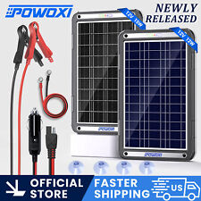 Powoxi Upgraded Mppt 12w15w 12v Solar Battery Trickle Charger Maintainer-new