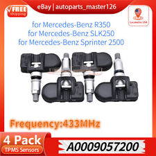 4 Tpms Tire Pressure Sensor A0009057200 For Mercedes Benz Smart Fortwo C250 C300