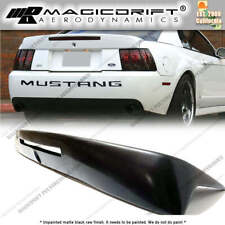 For 99-04 Ford Mustang Cobra Svt Style Rear Trunk Lid Spoiler Third Brake Cutout
