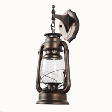 Vintage Rustic Outdoor Wall Sconce Lantern Lamp Retro Antique Light Fixture E27