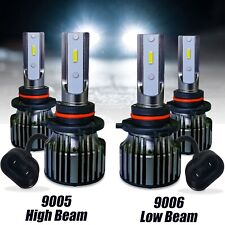 90059006 Led Combo Cob Led Headlight Kit 360000lm Light Bulbs Hilow Beam 6000k