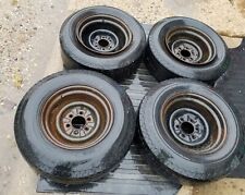 4 Or 8 Deep Dish Wide Wheels Rims Set 165x 8.5 6 Lug Chevy Truck Trailer Rims