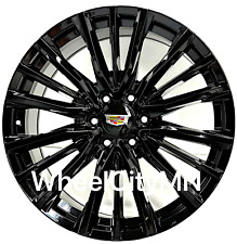 24 Gloss Black Oe Replica Smm Wheels Fits 2023 Cadillac Escalade V Series 6x5.5