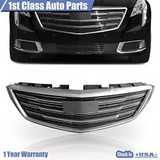 For 18-19 Cadillac Xts Black Front Upper Chrome Grill