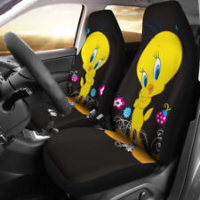 Cute Tweety Bird Looney Tunes And Merrie Melodies Movie Car Seat Covers
