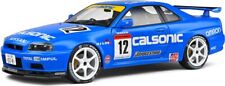 2000 Nissan Gt-r R34 Streetfighter Calsonic Tribute Blue In 118 Scale