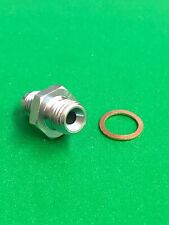 Turbo Oil Feed Line Hose Adapter Fitting -4an 4 An To M12 X 1.5mm