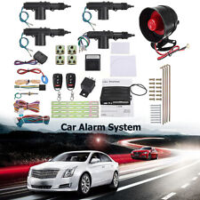 Keyless Entry Car Alarm Security System 4 Door Power Lock Actuator Motor Kit
