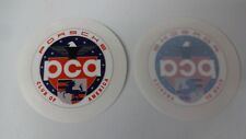 Pca Porsche Club Of America Window Stickers 2 Decal Round 2.25 Diameter