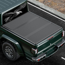 55 Hard Fiberglass Tri-fold Truck Bed Tonneau Cover Fits For 2007-2021 Tundra