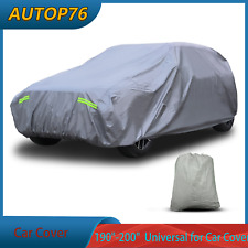 190-200 Universal For Car Cover Waterproof All Weather Fit Suv Length Outdoor
