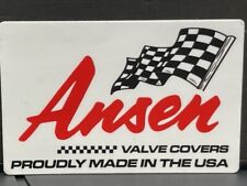 Vrhtf Nhra Vtg Style Ansen Valve Covers Made In The Usa 3 X 4 Sticker