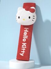 Hello Kitty Genuine Car Seat Belt Cover Car Decoration - Red 