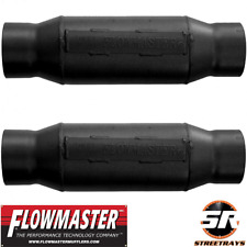 Flowmaster 15430s Universal Outlaw Series Race Muffler Center 3 In Out - Pair