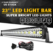 32inch Led Light Bar Straight Combo Offroad For Dodge Ram 1500 2500wire