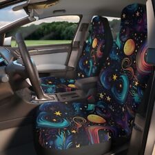 Celestial Moon Boho Hippie Car Seat Covers Car Decor Hippie Van Seat Cover