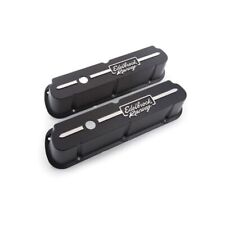 Edelbrock 41653 Racing Series Valve Covers Ford 289-302-351w V8 Tall Style Black