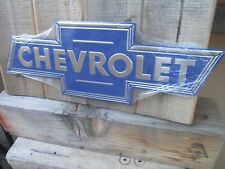 Chevrolet Logo Embossed Metal Display Licensed Gm Chevy Chevrolet Gmc Coo Usa