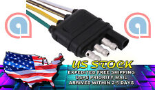 4-way Flat 4 Pin 12 Male Wiring Harness For Rv Boat Trailer